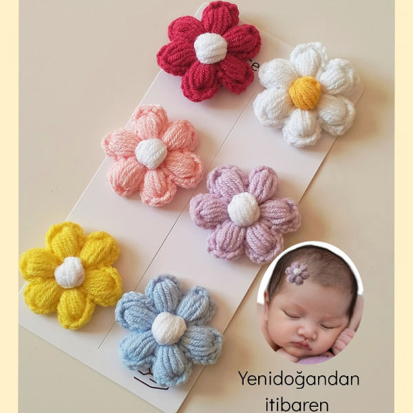Saçsız Bebek Tokası Yenidoğan Tokası Seyrek Saçlı Bebeklere Özel Toka St2023-018