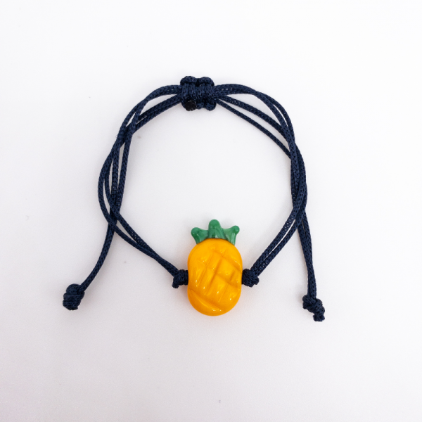 Ananas Bileklik Ayarlanabilir El Yapımı Murano Cam