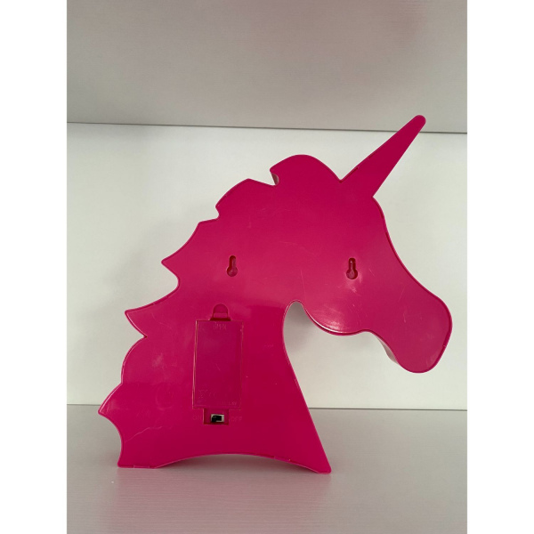 At Figürlü Led Lamba Pembe Renk