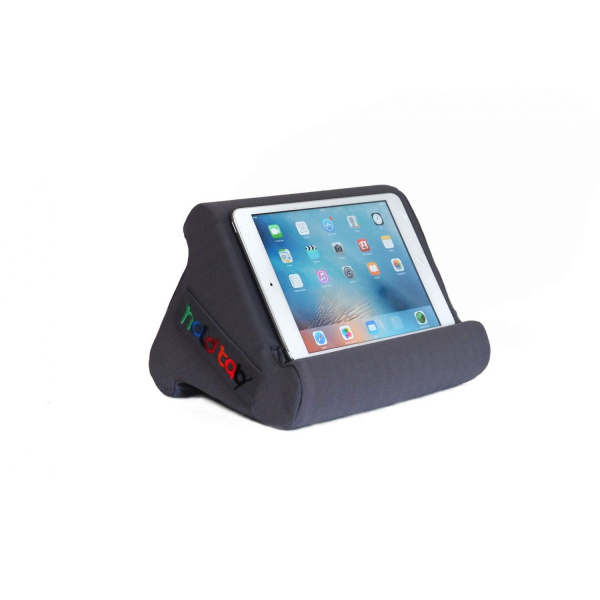 Holdtab  Mini Tablet Telefon Kitap Tutucu / Yastıgı Antrasit