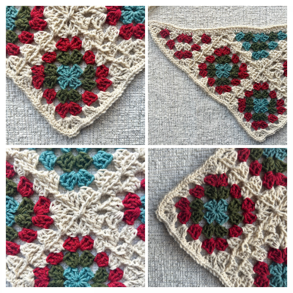 Renkli Çakıllar El Örgüsü Bandana