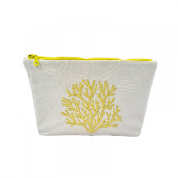 Sarı Mercan Peştamal Çanta Set 