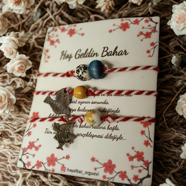 Karışık Marteniçka Bileklik Üçlü (model 1)