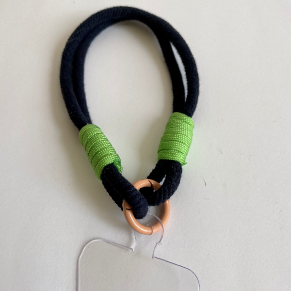 Lacivert Telefon Charm