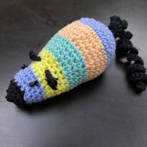 Amigurumi Fare Figürlü Kedi Oyuncagı