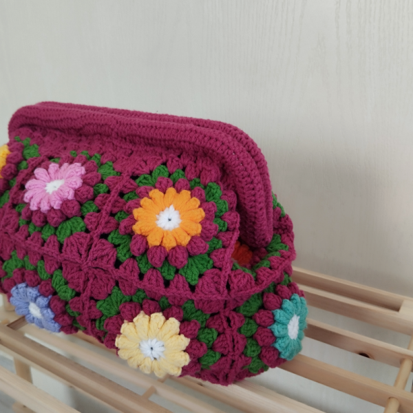 Popcorn Clutch Çanta