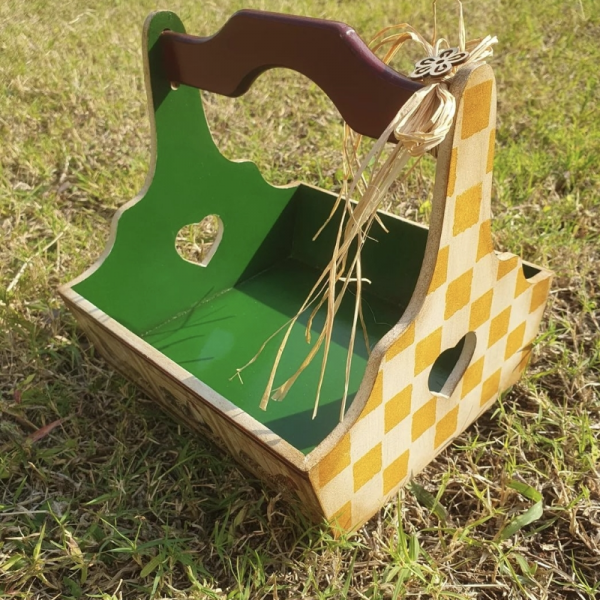 Ahşap Çok Amaçlı Mini Sepet