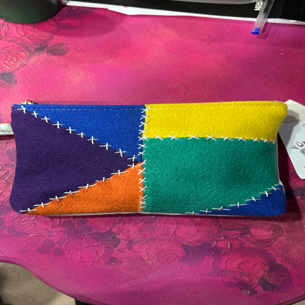 Keçe Clutch Çanta
