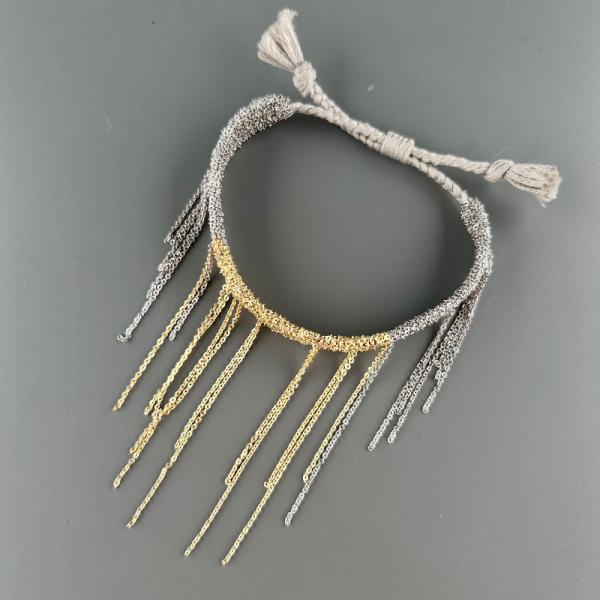 Handmade Dokuma Zincir Bileklik