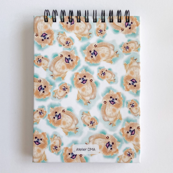 Sevimli Köpek A6 Spiralli Defter