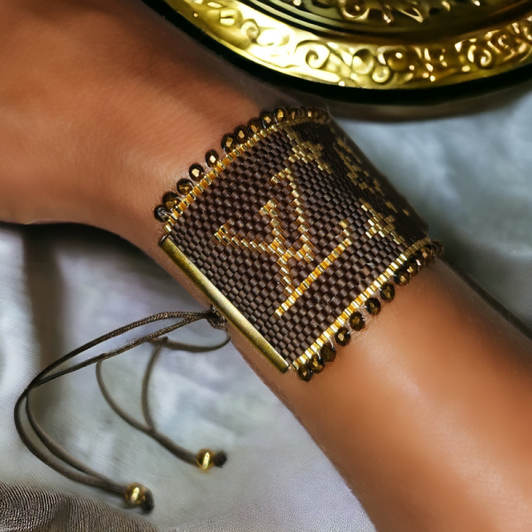 Miyuki Louis Vuitton Desen Bileklik