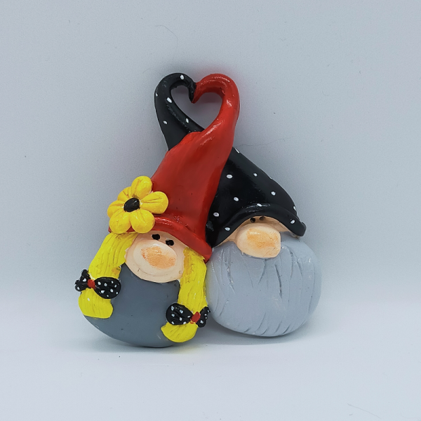 Aşik Gnomlar Magnet Kirmizi