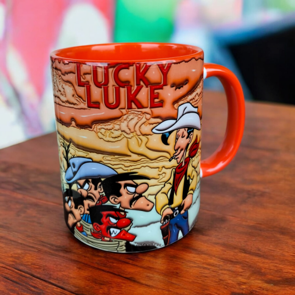  Redkit Ve Daltonlar Tasarım Kupa-lucky Luke Hediyelik Kupa Bardak