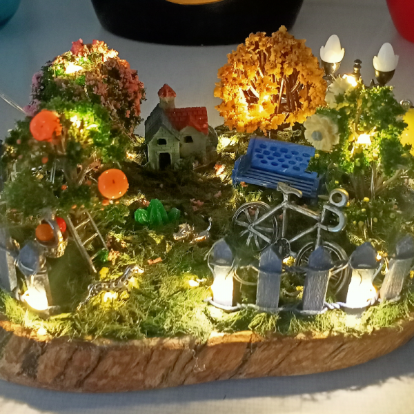 Bodrum Masalı Dekoratif (yılbaşı) Obje Led Işıklı