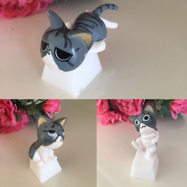 Kedi Mekanik Klavye Tuşu Artisian Keycap
