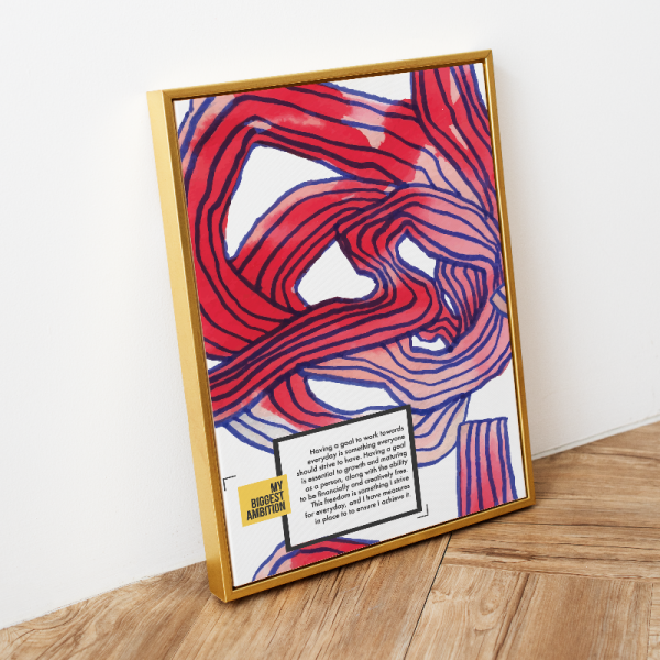 Ambition - A4 Poster
