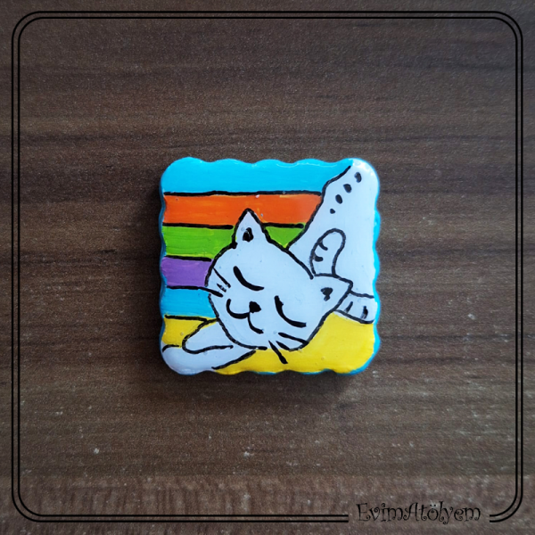 Kil Kedi Magnet