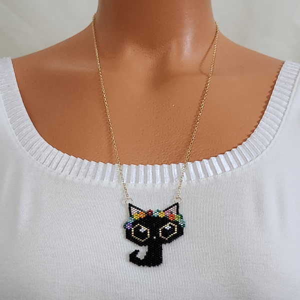 Miyuki Kedi Kolye