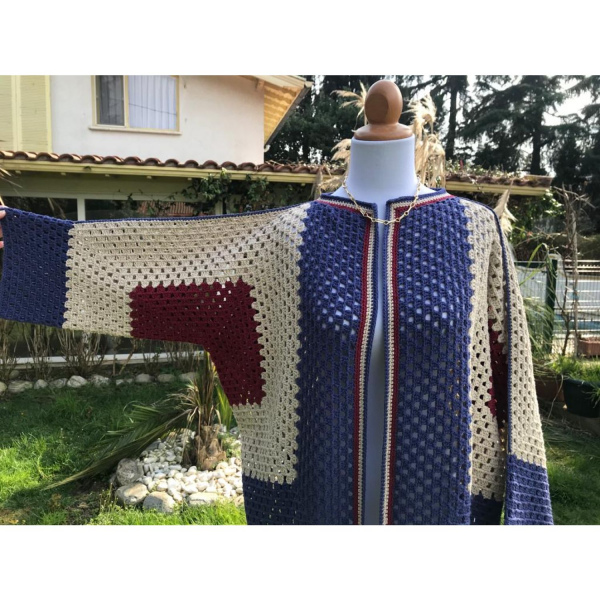 3 Renkli Koton Hırka