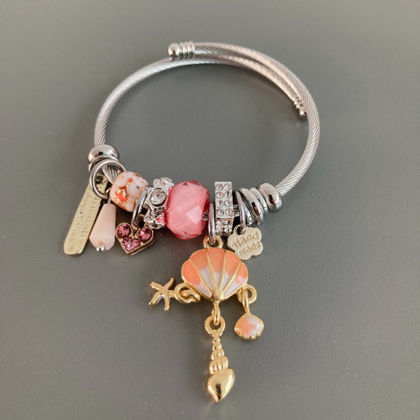 Pandora Bileklik(yavruağzı Meteryal)