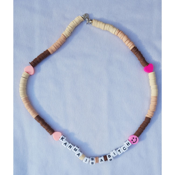 Fimo Boncuk Kolye - Karma