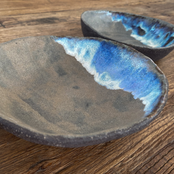Tidal Wave Stoneware Seramik Çukur Tabak