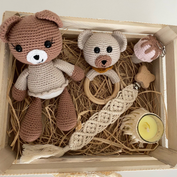 Amigurumi Bebek Hediye Seti