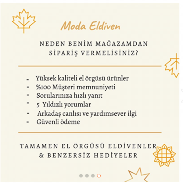 Dog Lovers Kalbim Kahverengi Eldiven 
