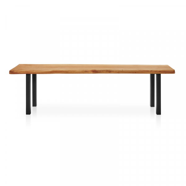 Ağaç Bench Bank Düz Ayak 110 Cm