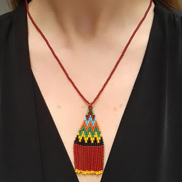 Cunda Accessories Tasarım Kum Boncuk Kolye