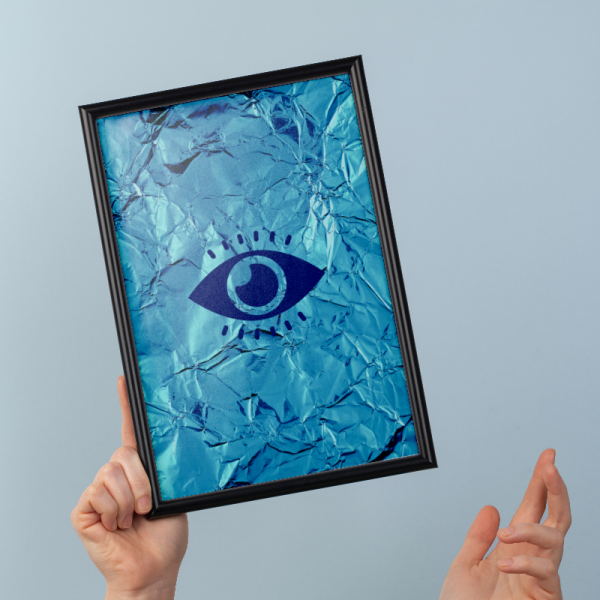 Blue Eye - A4 Poster