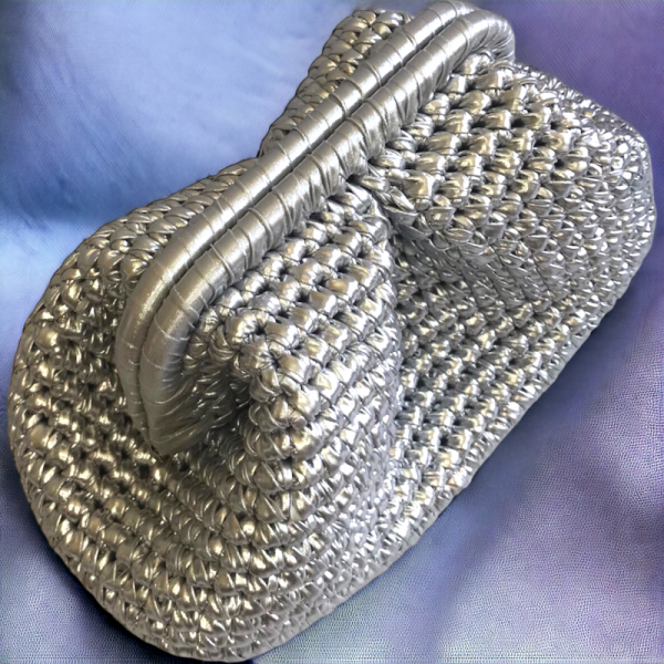 Metallic Clutch Çanta