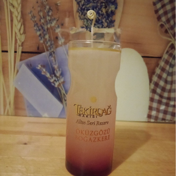 Raki Görünümlü Mum Ani̇sette Candle