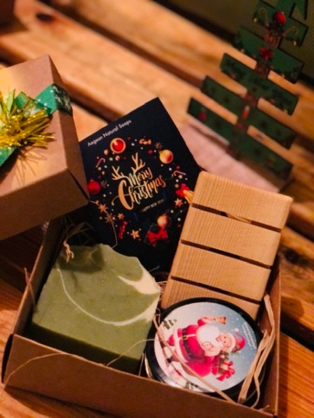 Aegean Natural Soaps 3lü Yeni Yıl Hediye Seti
