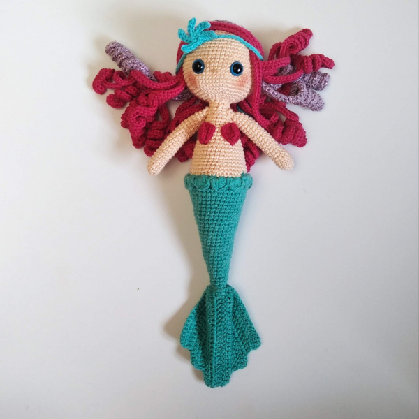 Amigurumi Bebek Deniz Kızı Callia 