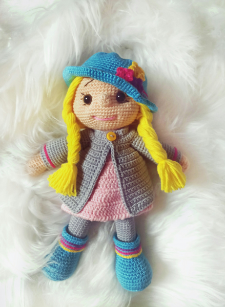 Amigurumi Bebek Tini Mini Kız 