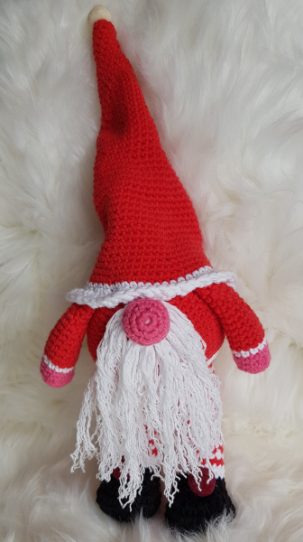 Amigurumi İskandinav Cüce ( Santa Gnome )