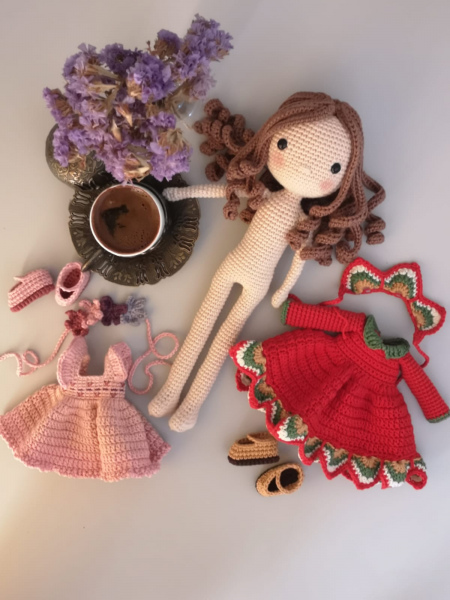 Amigurumi Lady Peacock  2
