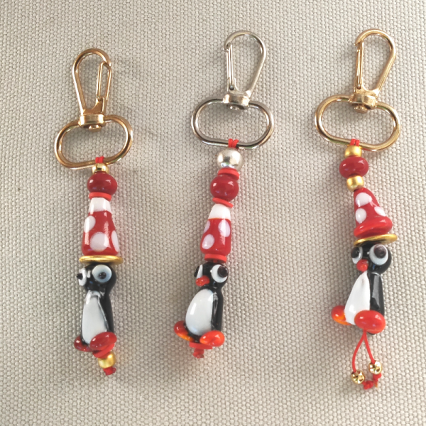Penguen Temali Anahtarlik