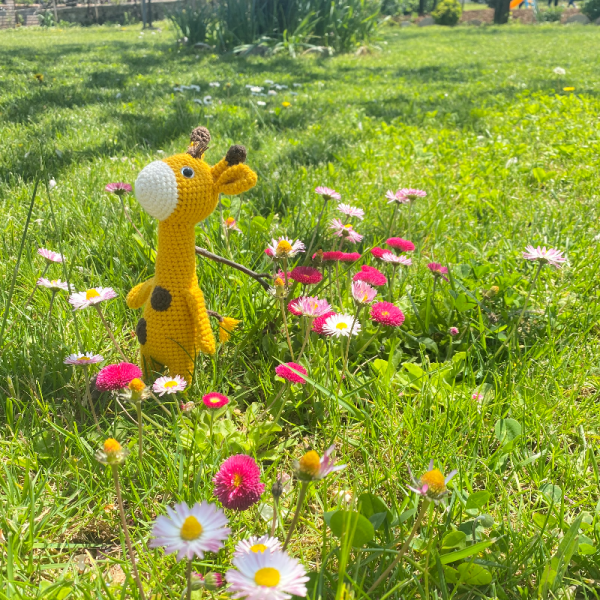 Amigurumi Zürafa Oyun Arkadaşı