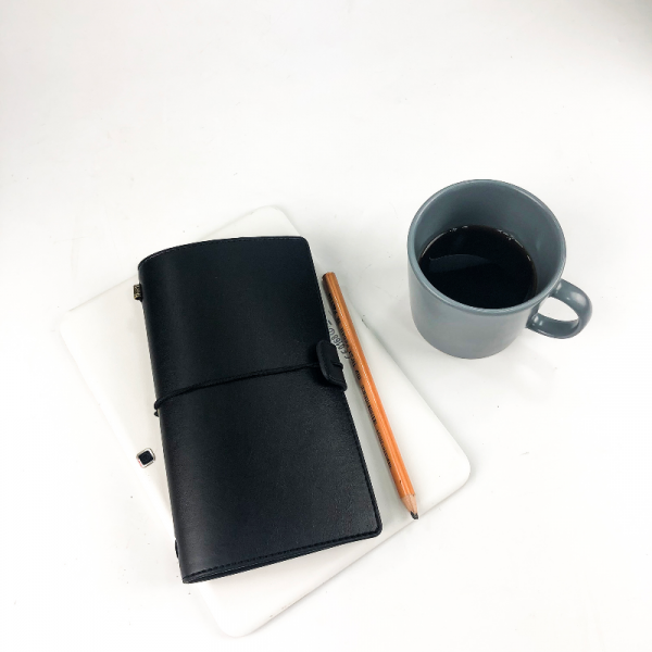 Misingpiece Deri Defter Kılıfı