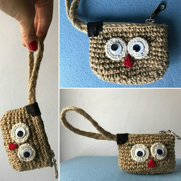 Baykuşlu Mini Cüzdan