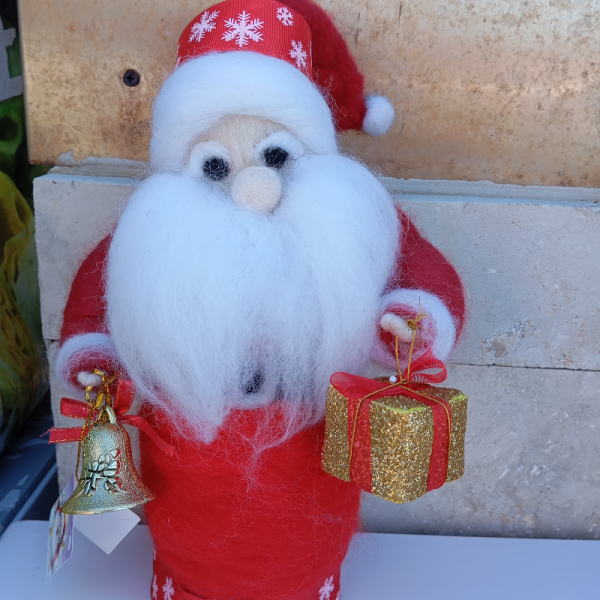 Keçe Yılbaşı Süsü Noel Baba