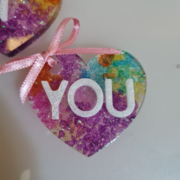 Sevgililer Günü I Love You Kalp Magnet 