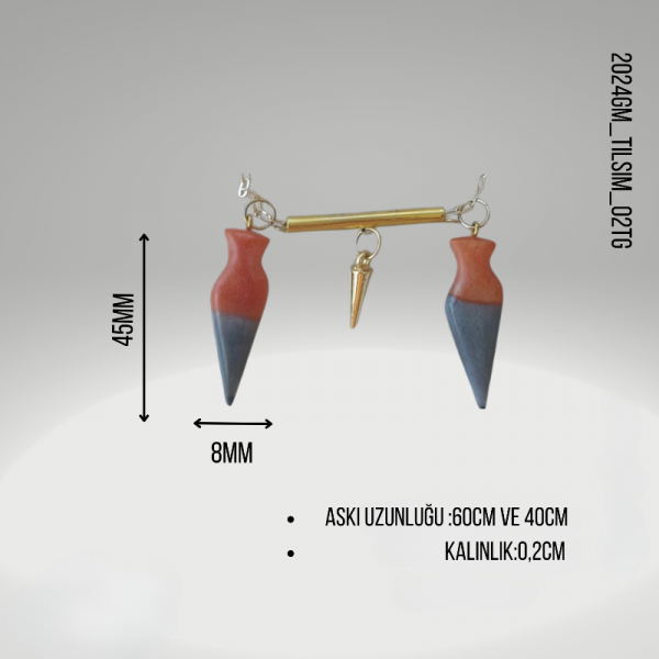 Modern Tasarım Kolye_özel Tasarım Epoksi _tilsim_02tg