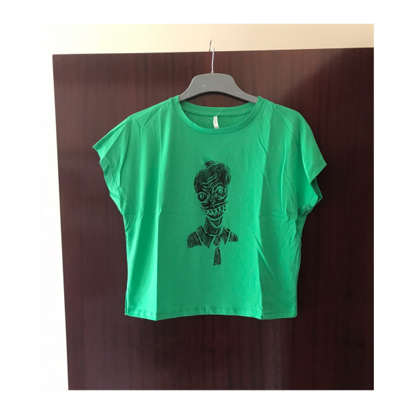 Bitabik Tasarım Artsy Baskılı Tshirt