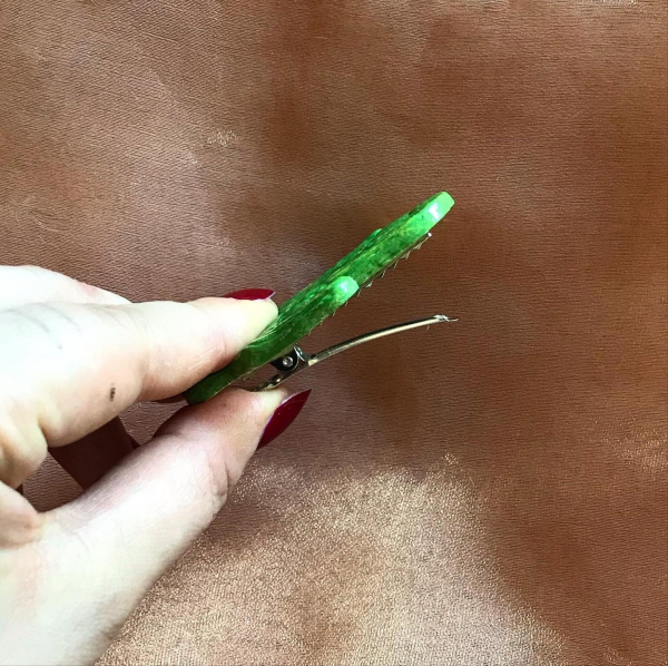 Bitabik Tasarım Seramik Kaktüs Toka