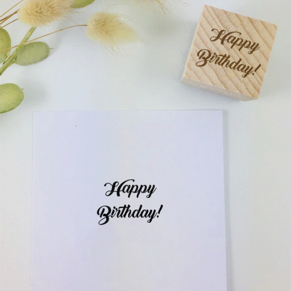 Happy Birthday İkon Kaşe - Damga - Mühür
