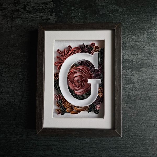 Harf Quilling Tablo
