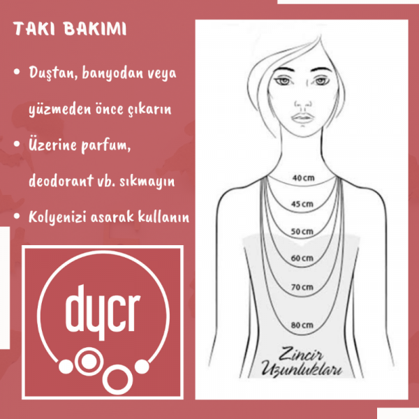 Marcella Apatit Lavtaşı Deri Kolye - Hediyesi Var 